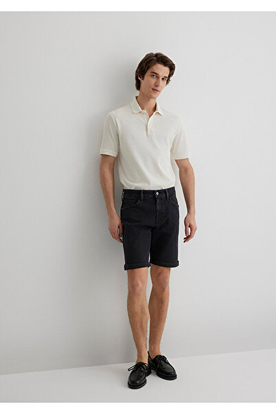 Mavi Brian Street Dunkelgraue Jeansshorts 0418484559