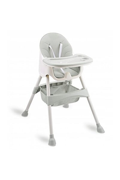 Ricokids Scaun înalt 3 în 1 Milo Gri