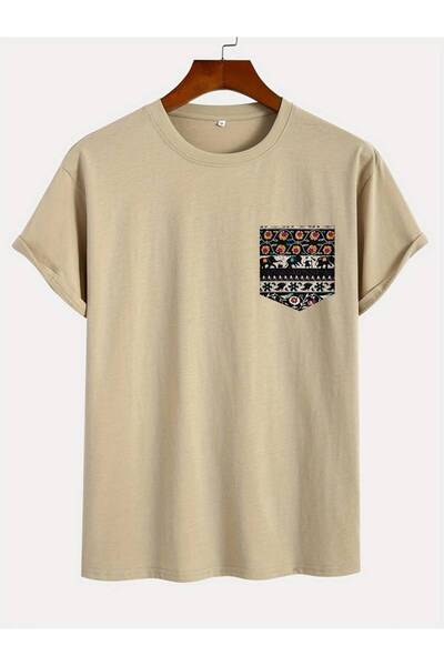 l'eivor Unisex Štampano T-shirt - Specijalni dizajn džepa