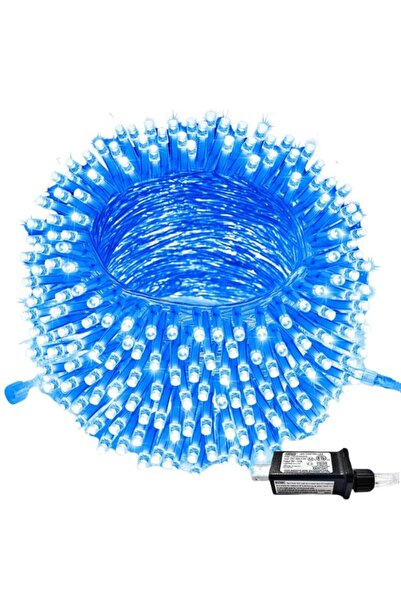 Mercaton Ghirlandă luminoasă Regal de Crăciun - 160 LED-uri albastre - 8 m - ...