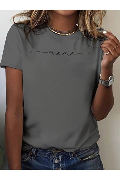 l'eivor تي شيرت مطبوع عليه Mama