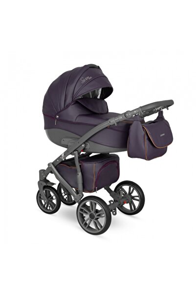 Pepita Molly compact sport stroller with adjustable footrest and backrest - gray