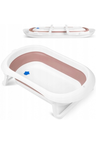 Ricokids Cadă de baie pentru bebeluși RK-281 - Roz