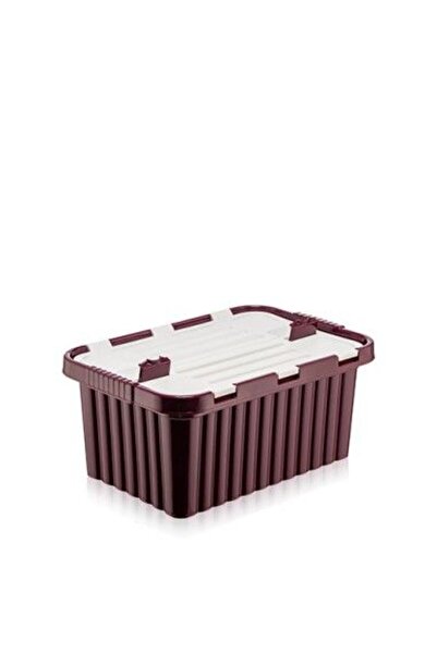 OEM Storage Box 10L with Built-in Lid, Made of Colored Plastic