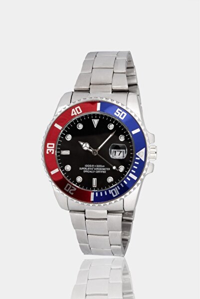 UKHWD SUPPLY Silver Submariner Case Saat CS1215GMKS