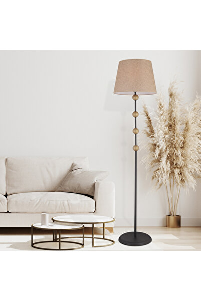 Apliqa Keanna Eskitme Dekoratif Modern Tasarım Ayaklı Oturma Odası-Salon Lambader