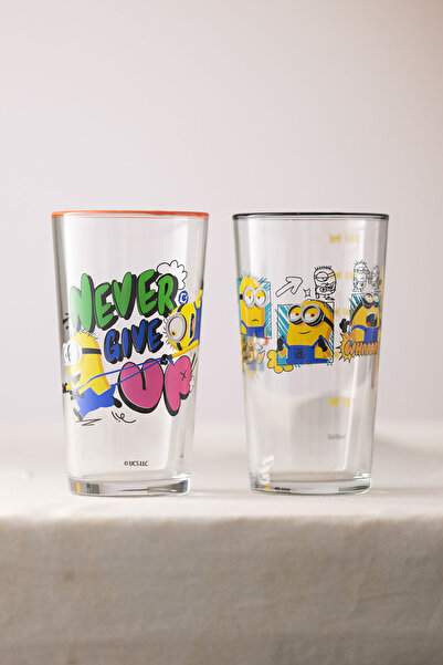 Rakle Minions Set of 2 Glasses 570 Cc