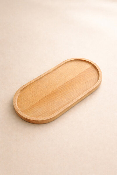 KaiHome Doğal Ahşap Büyük Yağdanlık Ve Sunum Altlığı