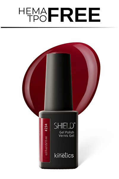 kinetics Shield Gel Polish Kalıcı Oje 15 ml – HEMA ve TPO İçermeyen | Red Gow...