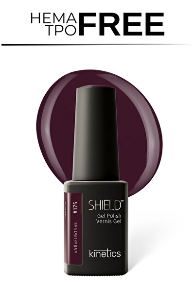 kinetics Shield Gel Polish Kalıcı Oje 15 ml – HEMA ve TPO İçermeyen | Blackou...