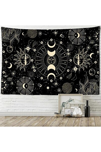 Köstebek 70 X 100 Cm Reverse Moon And Sun Phase Duvar Halısı