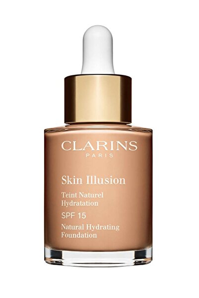 Clarins Skin Illusion SPF 15 30 ml Doğal Nemlendirici Fondöten 30 ml - No: 108