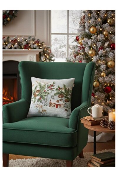 Believe KIŞ EVİ GOBLEN KIRLENT 45*45 cm