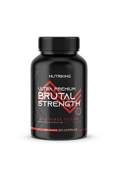 Nutriking Brutal Strength Testo 60 Kapsül 30 Servis