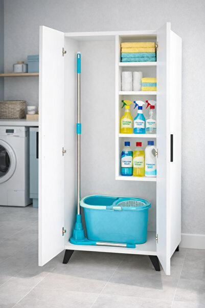 Alesta Life TEMIZLIK DOLABI 160*60*37,7 BEYAZ