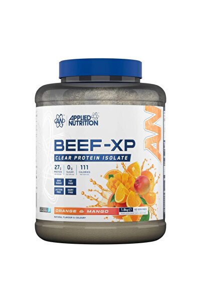 applied nutrition بروتين بيف إكس بي المعزول بالبرتقال والمانجو، خالي من السكر...