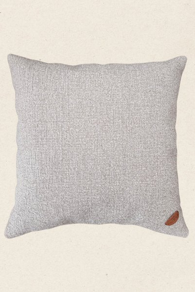 Maison Pactole Stone Color Filled Throw Pillow -Andro-
