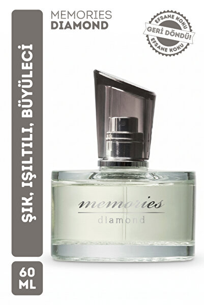 Huncalife Memories Diamond EdT 60 ml Kadın Parfümü – Elmas Işıltısı - Şık, Iş...