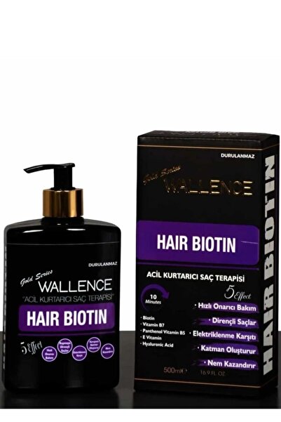 wallence Saç Besleyici Onarıcı Kurtarıcı Biotin 500ml