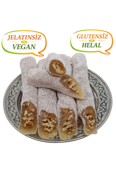 DOĞANLAR GIDA CEVİZLİ BATIRMA 1000 GR.JELATİNSİZ -DOĞAL-HELAL-VEGAN -GLUTENSİZ