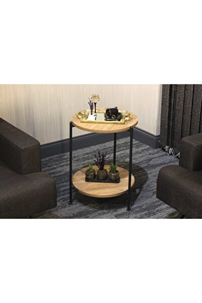 Boss Group Iki Katlı Üç Ayak Sehpa