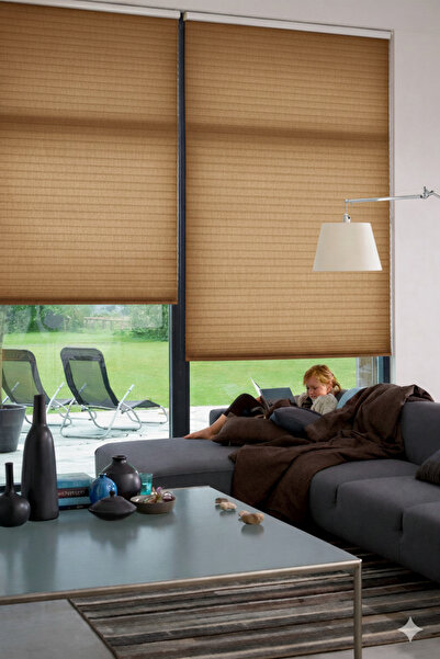 masso Katlanabilir Cam Balkon Plise Perde (Kancalı veya Vidalı ve yapışkanlı ...