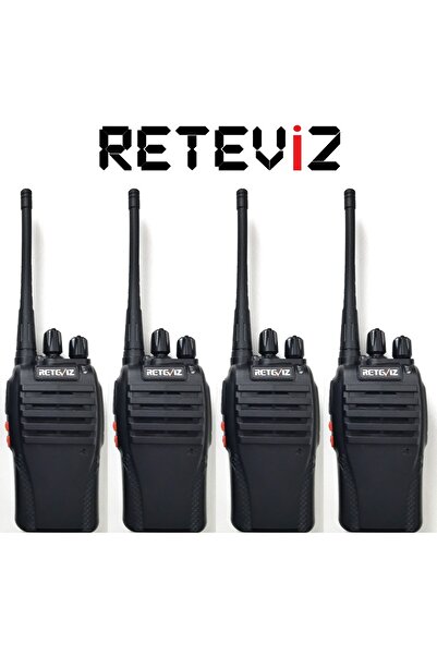 Genel Markalar Reteviz 4 adet inşaat şantiye av deprem afet arama kurtama telsizi KULAKLIK HEDİYE