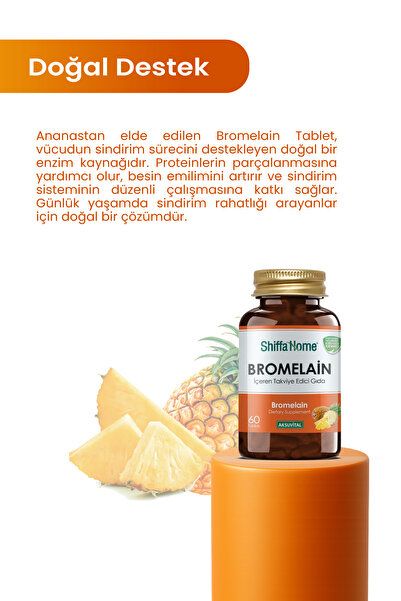 Shiffa Home Bromelain 60 Tablet