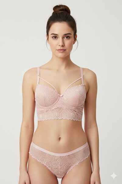 FUNELLA طقم حمالة صدر بدون حشوة