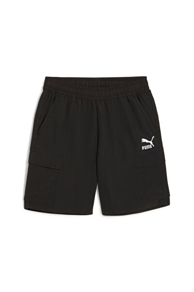 Puma Youth Boys CLASSICS Cargo Shorts - Black