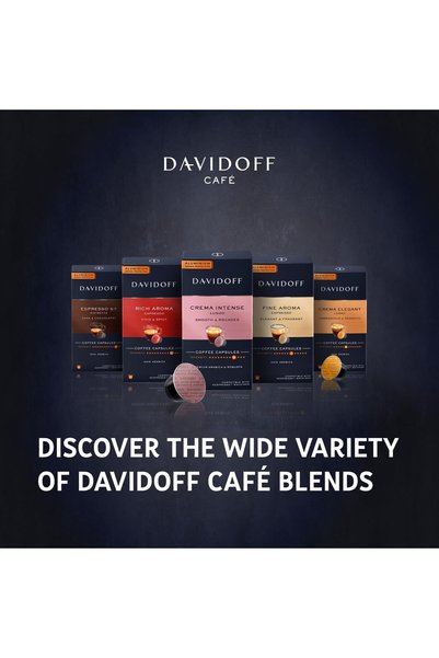 Davidoff Cafe Crema Intense Lungo coffee capsules, 10 capsules x 5.5g