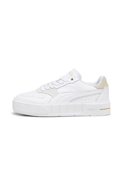 Puma Women Cali Court Match Lace Up Shoes, White
