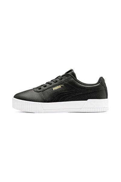 Puma Womens Carina Lux Trainers Sneakers - Black