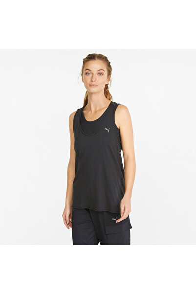 Puma Womens Studio Foundation Relax Training Tank Top - Black