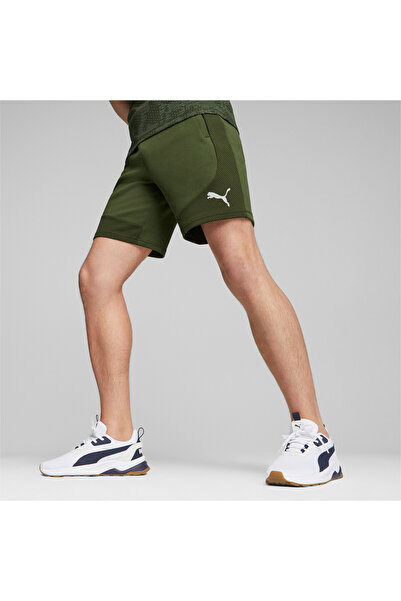 Puma Mens Evostripe Shorts - Green