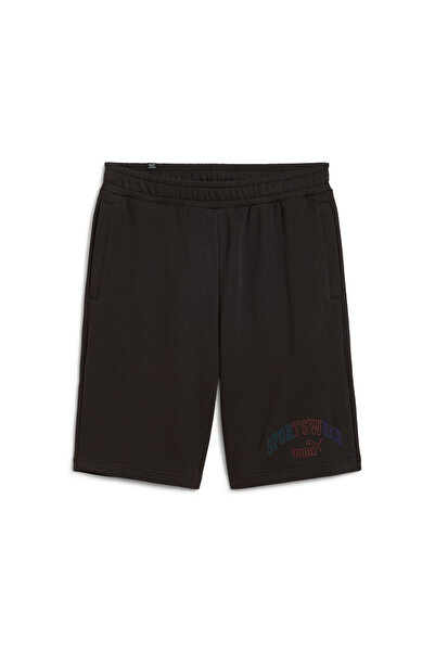 Puma Mens ESS+ LOGO LAB Shorts - Black