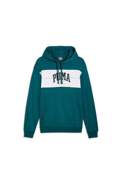 Puma Mens SQUAD Hoodie - Green