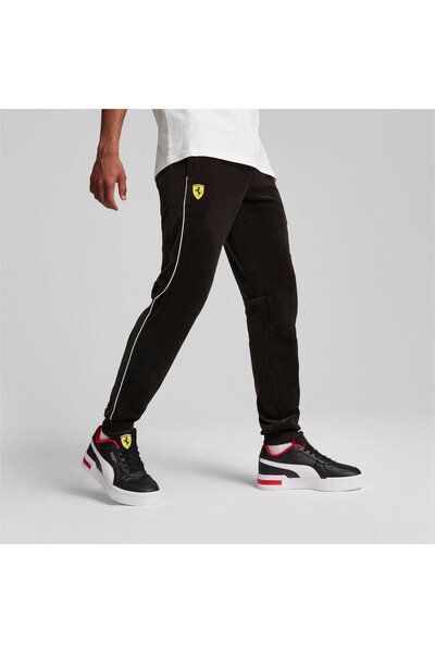 Puma بنطال سكوديريا فيراري ريس MT7+ للرجال - أسود