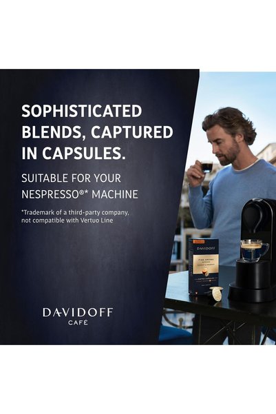 Davidoff Fine Aroma Coffee Capsules - 7/12 Intensity - 10 Capsules - 55 g