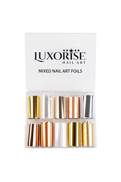 LUXORISE Σετ φύλλων μεταφοράς ολογραφίας Sunshine, 10 τεμάχια