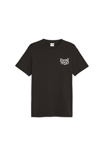 Puma Mens LEGACY Graphic Tee - Black