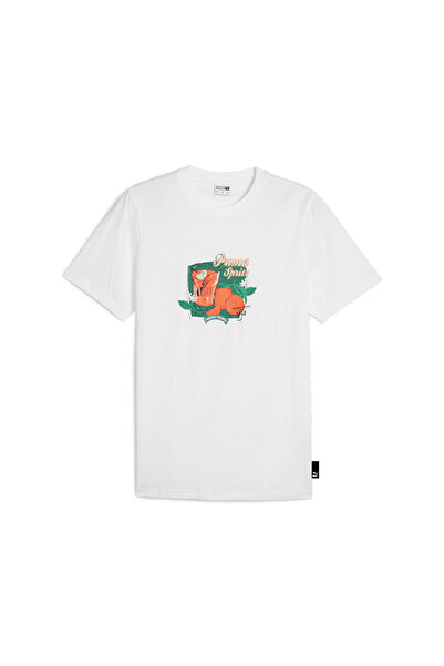 Puma Mens GRAPHICS SPRITZ T-Shirt - White