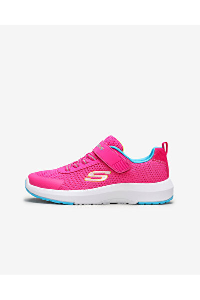 SKECHERS DYNAMİC TREAD - HOP N'hİke Büyük Kız Çocuk Pembe Spor Ayakkabı 81365...