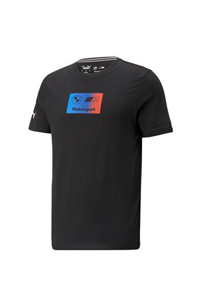 Puma Mens BMW M Motorsport Logo T-Shirt + - Black