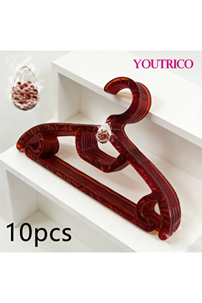 Youtrico مجموعة من 10 قطع، علاقات ملابس معطرة تدوم طويلاً - معطر للخزانة ومزي...