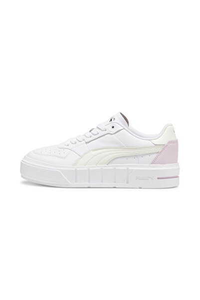 Puma Womens Cali Court Leather Sneakers - White