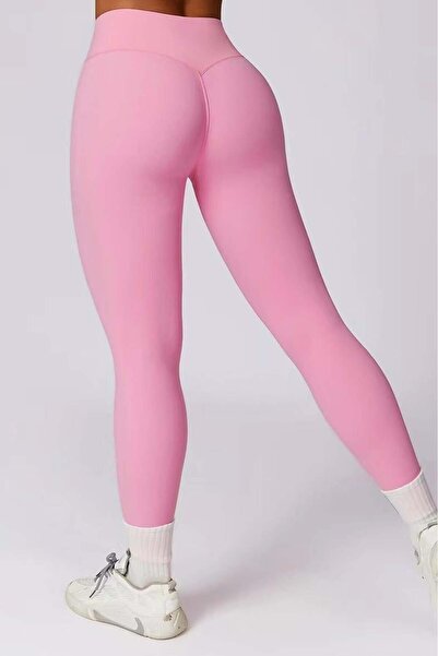 Bikini Mayokini Dünyası سروال ضيق للجيم من سموذي - وردي