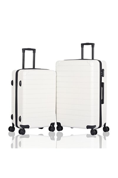 AVIATOR حقيبتين سفر صلبة ماركة مصنوعه من ABS عالي الجوده- مقاس 28 انش - 24 انش- اللون - خفيفة الوزن