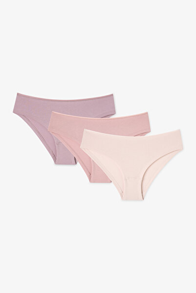 Penti Colorful Deep Clay 3-Pack Hipster Panties