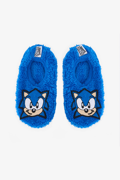 Penti Lacivert Erkek Çocuk Sonic Kaymaz Tabanlı Ev Patiği
